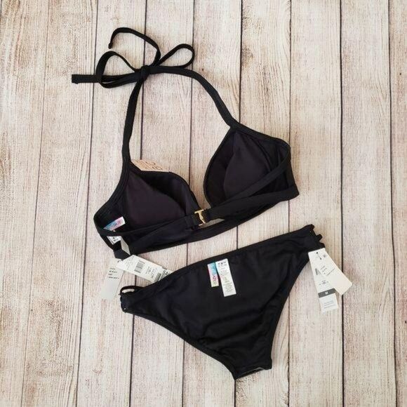 NWT Sundazed Scarlet Sasha Halter Bikini Top and Bottom Set - Picture 7 of 9